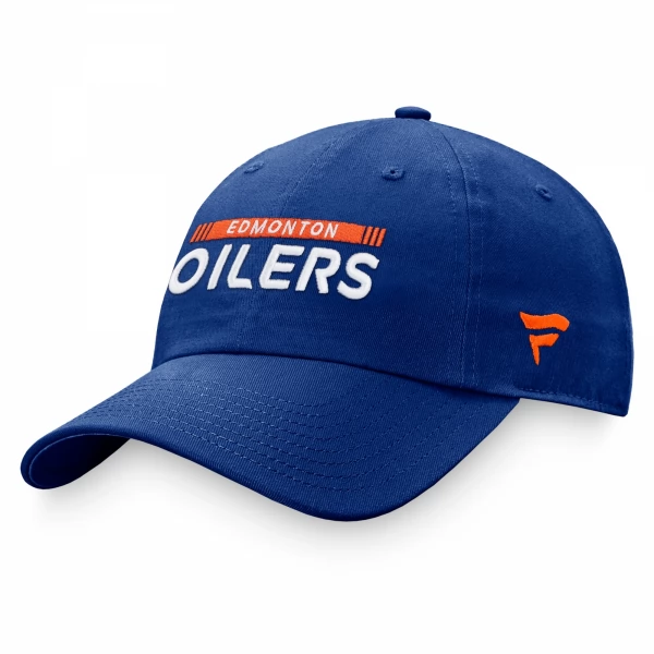 Cap EDM Authentic Pro Game and Train Unstr Adj Edmonton Oilers