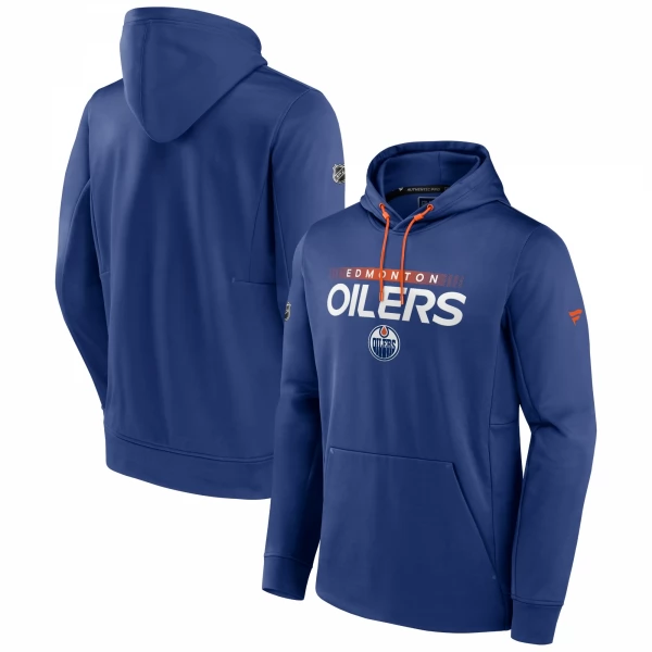 Men's hoodie EDM RINK Performance Pullover Hood Edmonton Oilers