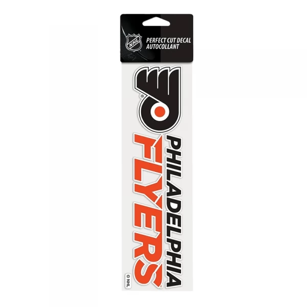 Samolepka 25 x 7,5 PHI Perfect Cut Decal TEAM Philadelphia Flyers