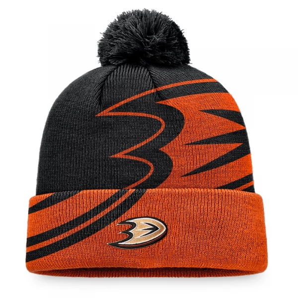 Kulich ANA Block Party Cuffed Beanie with Pom Anaheim Ducks