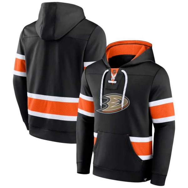 Mikina pánská ANA Mens Iconic NHL Exclusive Pullover Hoodie Anaheim Ducks