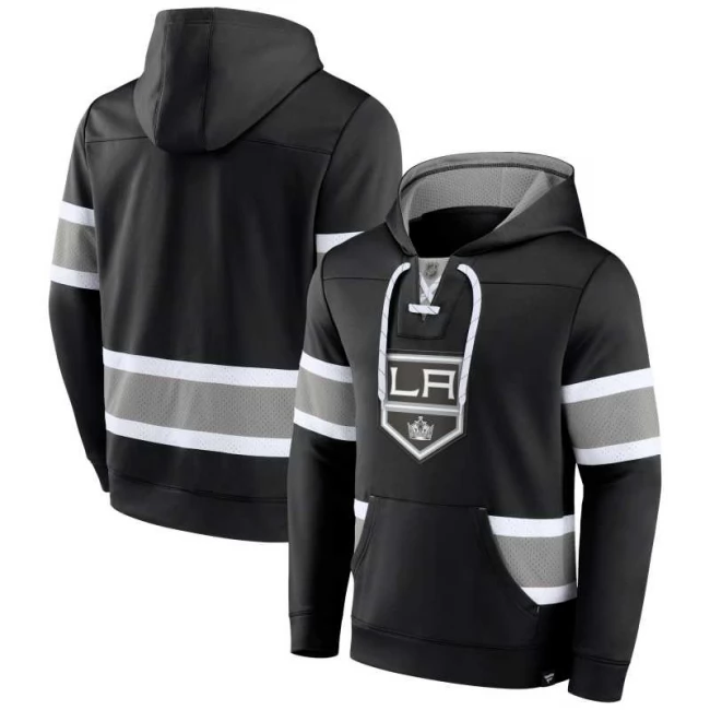 Mikina pánská LAK Mens Iconic NHL Exclusive Pullover Hoodie Los Angeles Kings