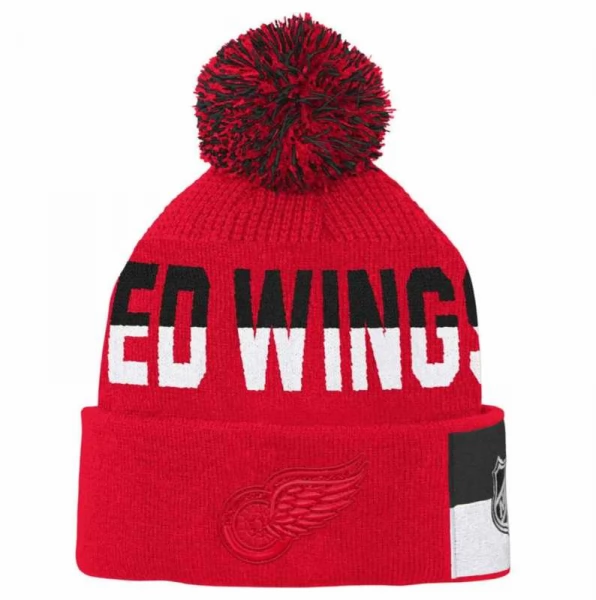 Kulich dětský DET Face-Off Jacquard Knit Detroit Red Wings