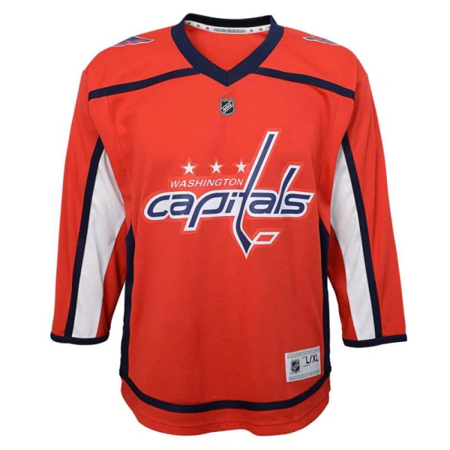 Kid's jersey WAS home replica Washington Capitals