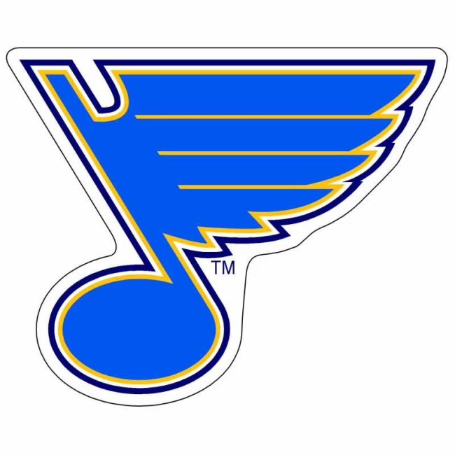 Magnet akryl STL logo St. Louis Blues