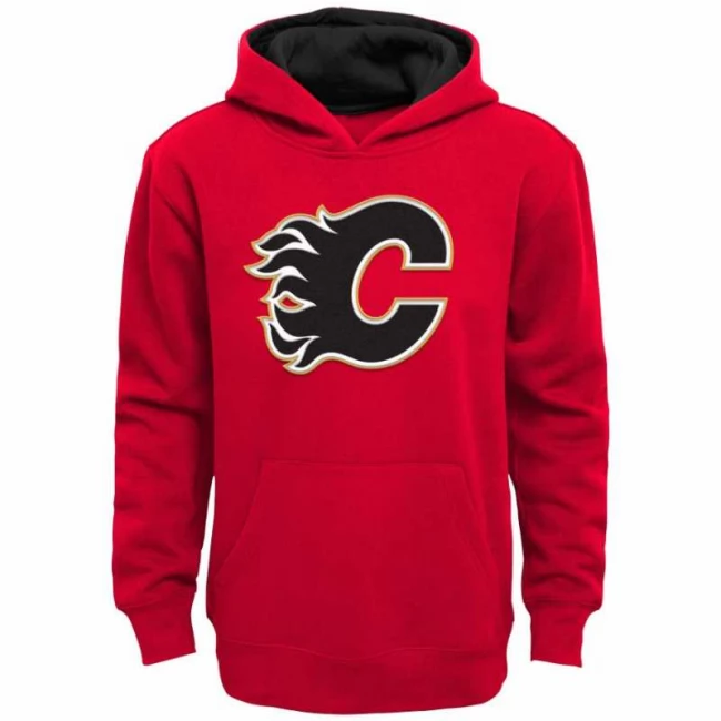 Kid's hoodie CAL PO Fleece Hood Calgary Flames