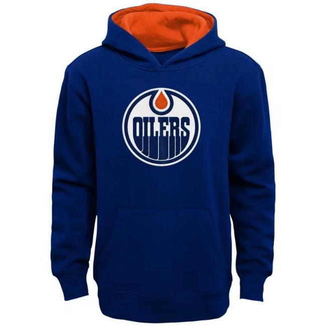 Young adult hoodie EDM Prime Pullover Fleece Edmonton Oilers