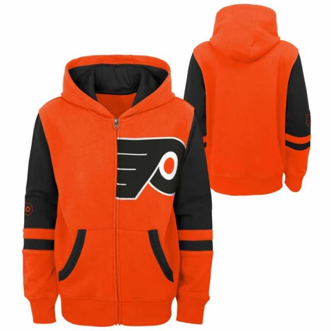 Mikina dětská PHI Faceoff Full Zip Fleece Philadelphia Flyers