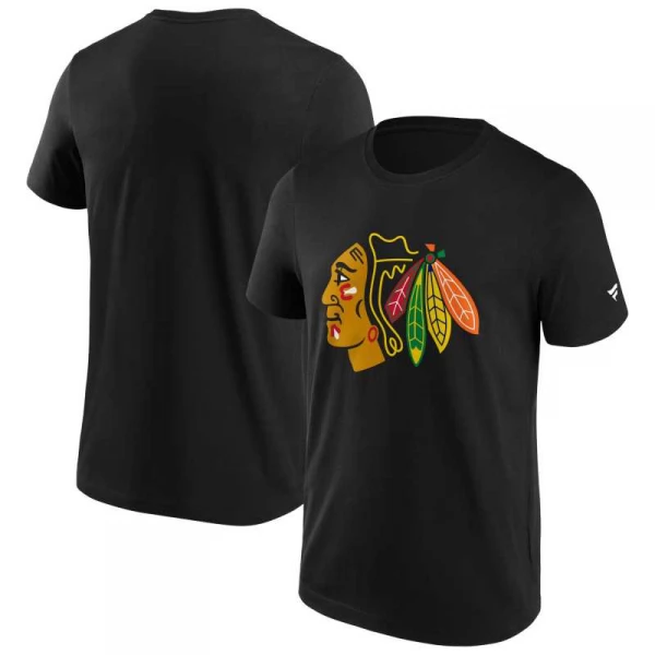 Men's t-shirt CHI Primary Logo Graphic Chicago Blackhawks