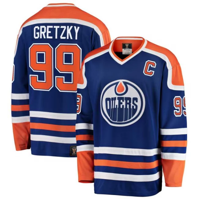  Jersey vintage EDM G99 Gretzky Breakaway Player Edmonton Oilers