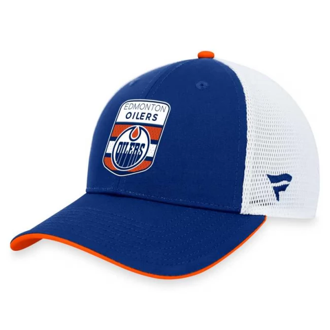 Kšiltovka EDM 23 Authentic Pro Draft Structured Trucker-Podium Edmonton Oilers