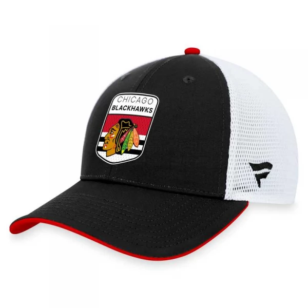 Cap CHI 23 Authentic Pro Draft Structured Trucker-Podium Chicago Blackhawks