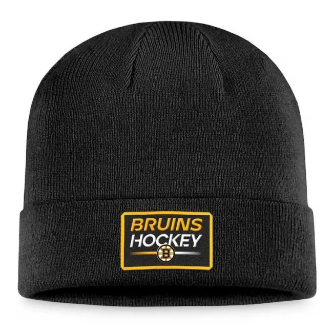 Beanie BOS 23 Authentic Pro Prime Cuffed Boston Bruins