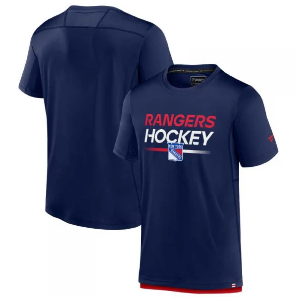 Tričko pánské sportovní NYR 23 Authentic Pro SS Tech Tee New York Rangers