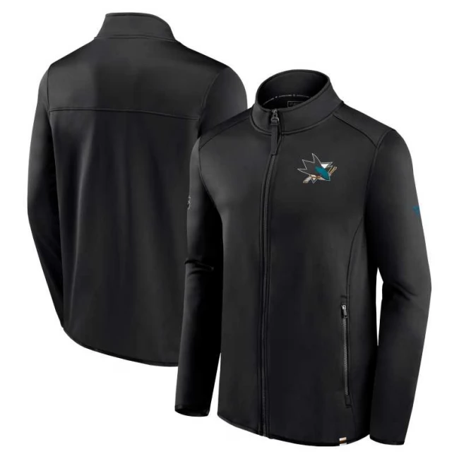 Bunda pánská SJS 23 Authentic Pro Fleece FZ San Jose Sharks