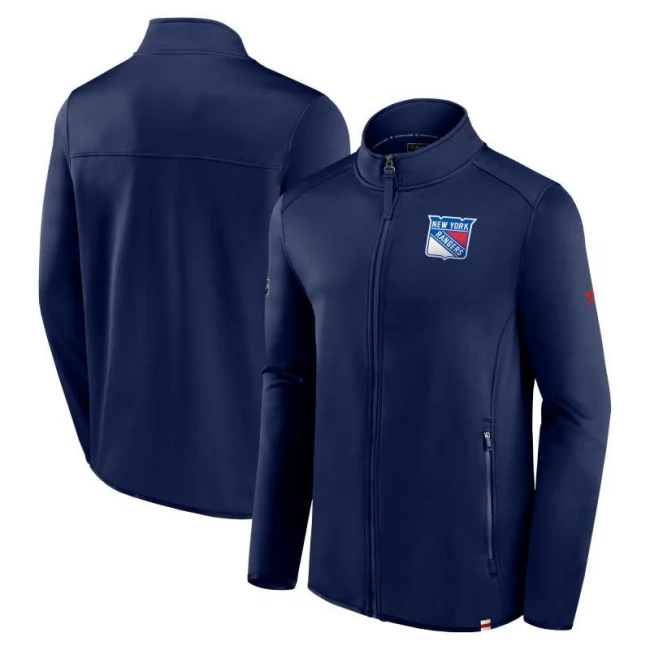 Bunda pánská NYR 23 Authentic Pro Fleece FZ New York Rangers