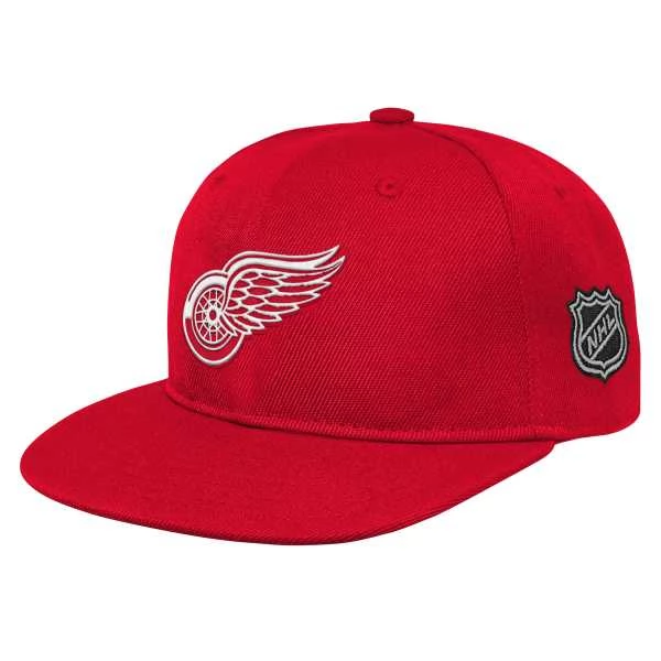 Kšiltovka dětská Snap DET Logo Flatbrim Detroit Red Wings