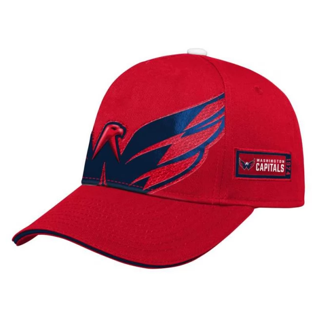 Kid's cap Snap WAS big-face precurved Washington Capitals