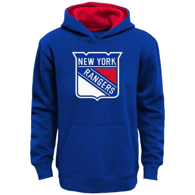 Mikina dětská NYR Main Prime Pullover Fleece Hood Home New York Rangers