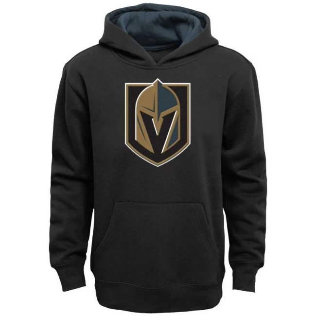 Kid's hoodie VEG Main Prime Pullover Fleece Hood Home black Vegas Golden Knights