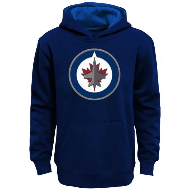 Kid's hoodie WIN Main Prime Pullover Fleece Hood Home Winnipeg Jets