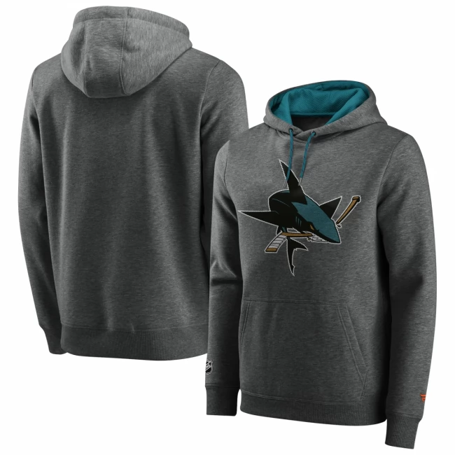 Men's hoodie SJS Iconic Back to Basics Overhead San Jose Sharks