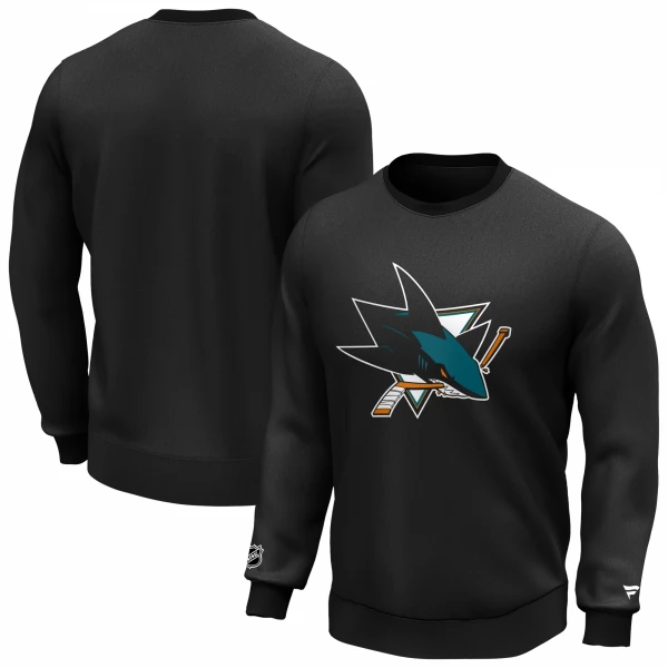 Mikina pánská SJS Iconic Primary Col Logo Graphic Crew Sweatshirt San Jose Sharks