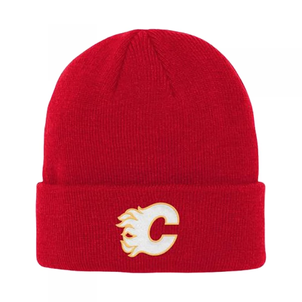 Kulich Youth CAL Cuffed Knit Calgary Flames