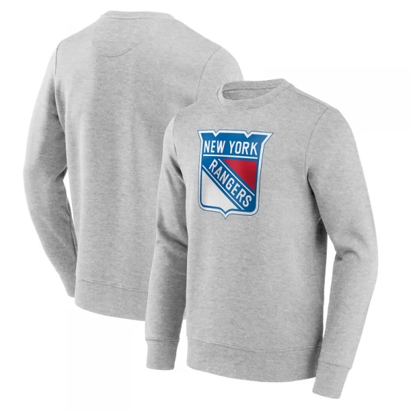 Mikina pánská NYR Primary Logo Graphic  New York Rangers