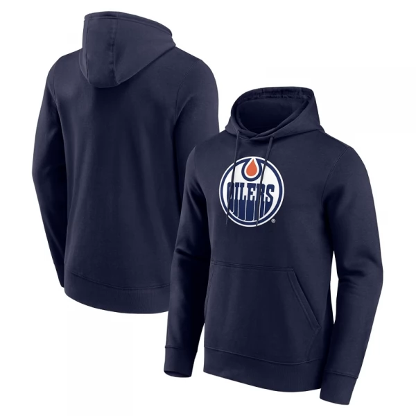 Mikina pánská EDM Primary Logo Graphic Edmonton Oilers