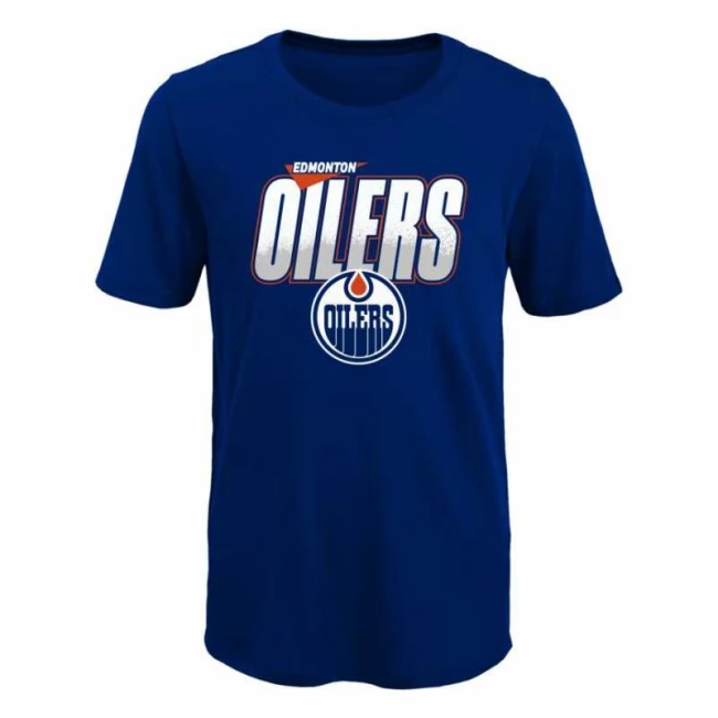 Young adult t-shirt EDM Frosty Center SS Ultra Edmonton Oilers