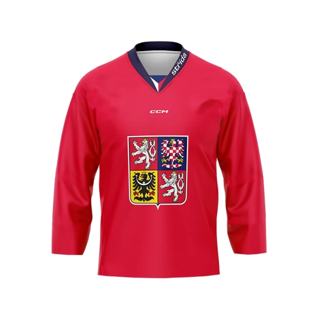 Fan jersey 24/25 with Czech national emblem w/o ads red CH