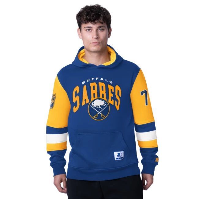 Mikina pánská BUF End Zone fleece hoodie Buffalo Sabres