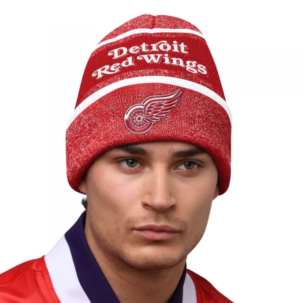 Kulich DET Sideline beanie 2 Jaquard Detroit Red Wings