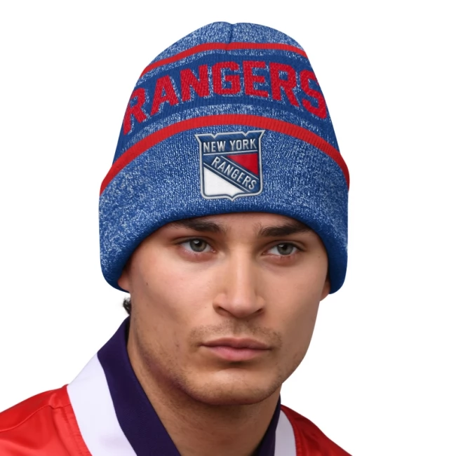 Kulich NYR Sideline beanie 2 Jaquard New York Rangers