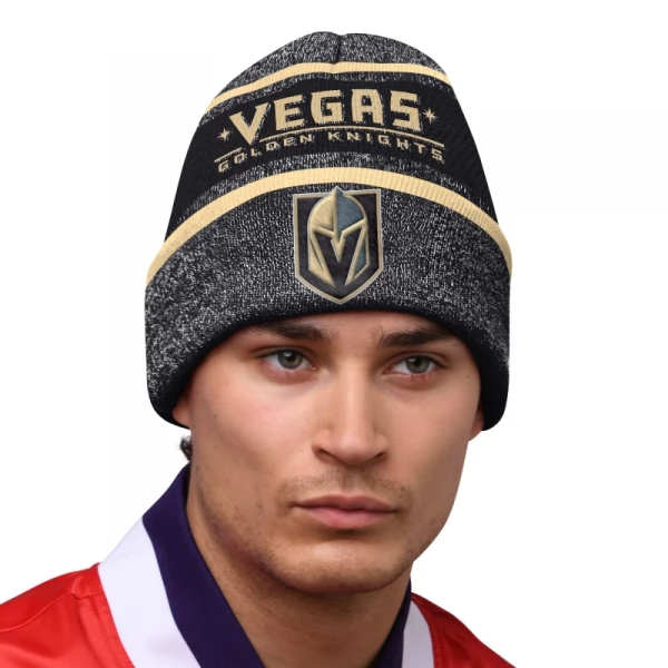 Beanie VEG Sideline beanie 2 Jaquard Vegas Golden Knights