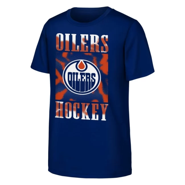 Tričko young adult EDM Garage Hero SS tee Edmonton Oilers