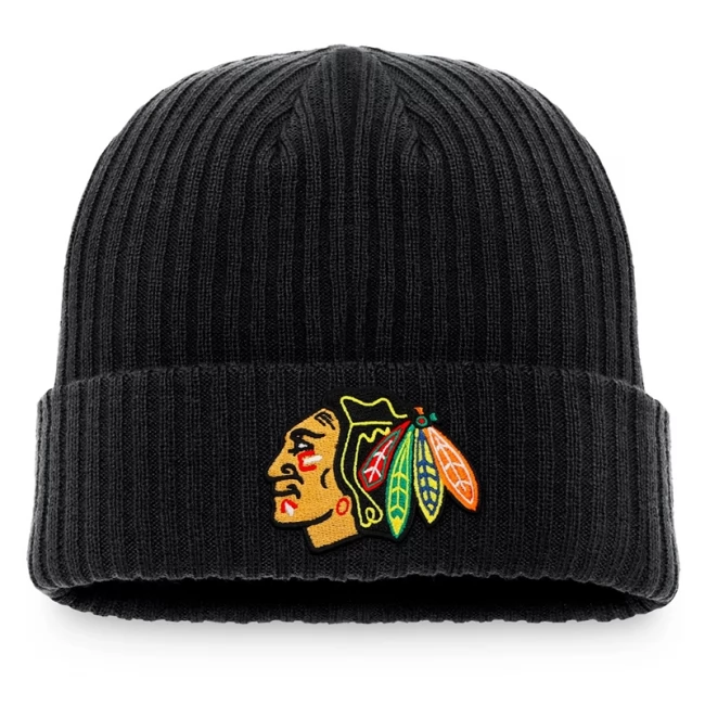 Beanie CHI Core Cuffed Knit Chicago Blackhawks