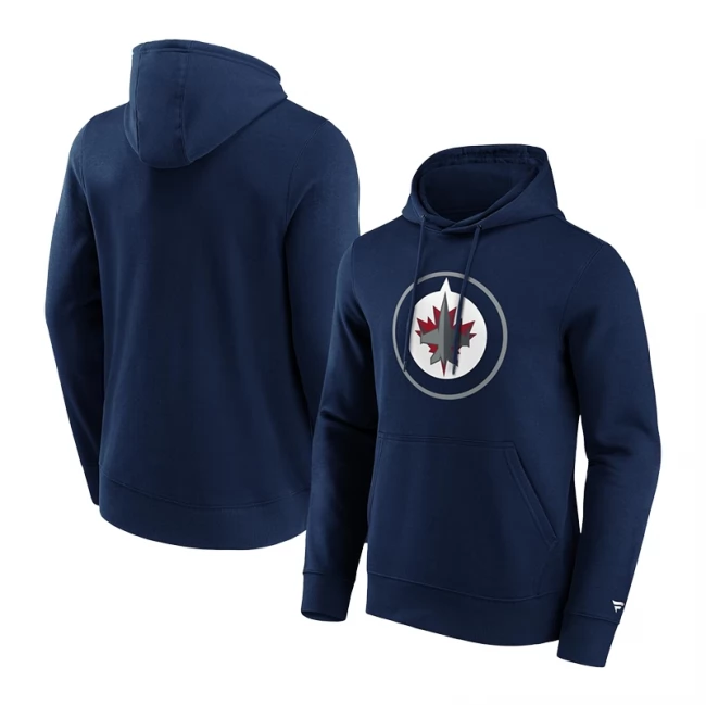 Men's hoodie WIN Primary Logo Graphic Hoodie Winnipeg Jets