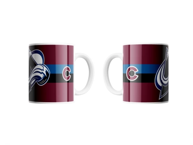 Hrnek COL triple logo Colorado Avalanche