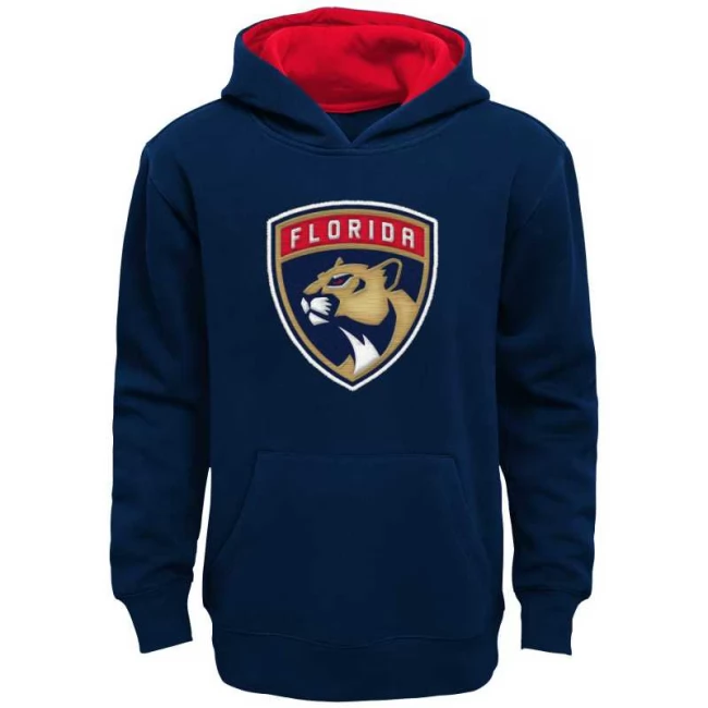 Young adult hoodie FLO Main Prime Pullover Fleece Hood Home Florida Panthers