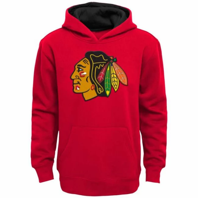 Young adult hoodie CHI Prime Pullover Fleece Chicago Blackhawks
