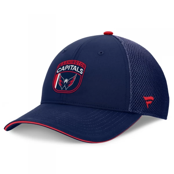 Kšiltovka WAS 24 Authentic Pro Draft Structured Trucker Washington Capitals